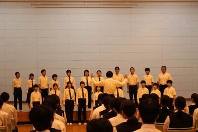 １年　合唱