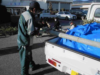 ３　門松づくり