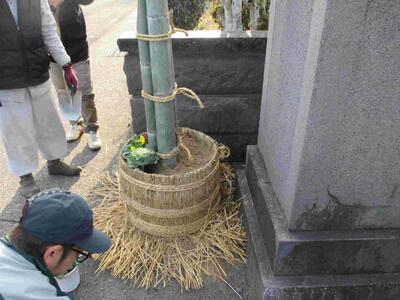 ７　門松づくり