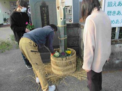 ８　門松づくり