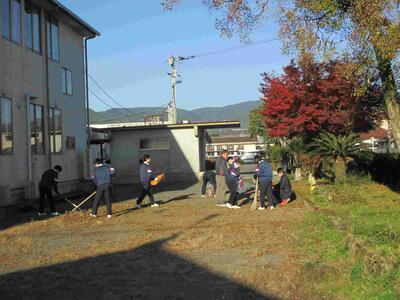 ３　２年生作業