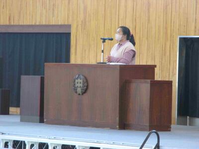 １　ALTあいさつ