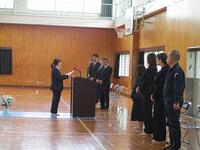 新任式の様子