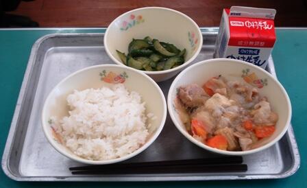 今日の給食