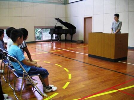 校長先生のお話し