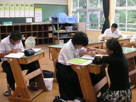 放課後の中学3年生