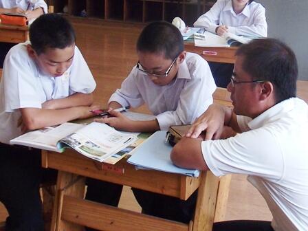 少人数指導で社会科