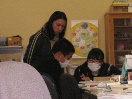 放課後の職員室