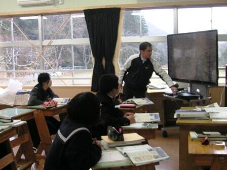 中3　社会科の授業