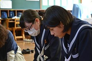 百人一首大会の写真