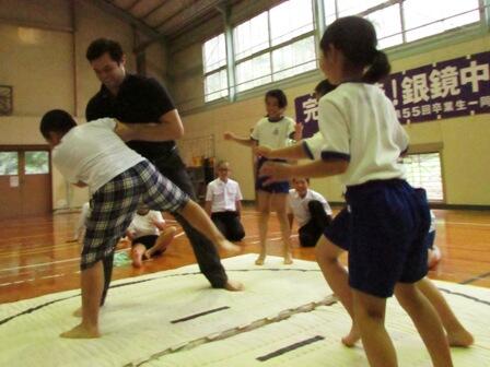 ケーシー先生とすもう