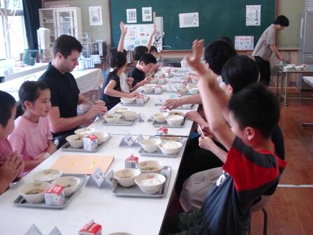 給食の風景