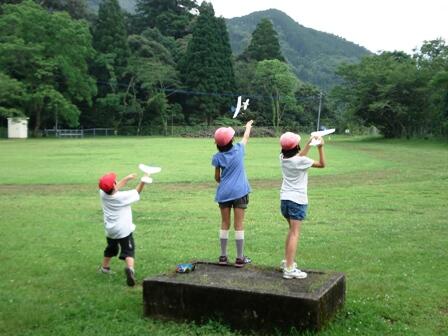 ゴム動力飛行機