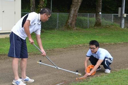 グラウンド整備２