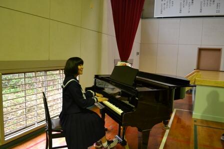 ピアノ伴奏も頑張って練習しました