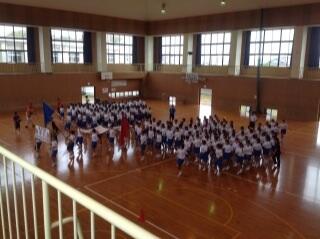 体育大会練習３