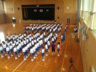 体育大会練習４