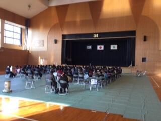 中学校入学説明会