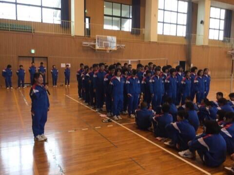 ３年生からのお礼の言葉