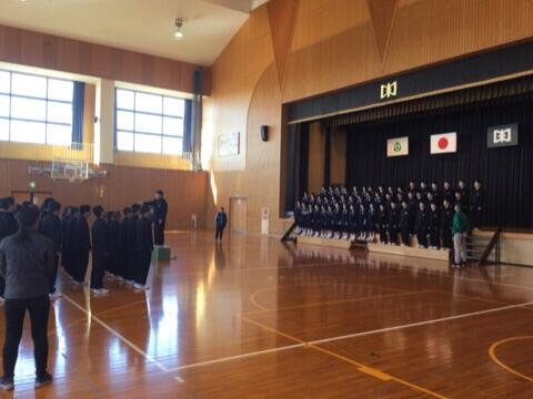 卒業式に向けて