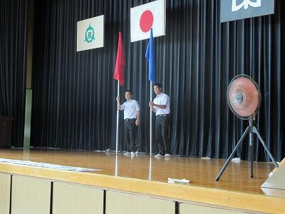 結団式（団長）