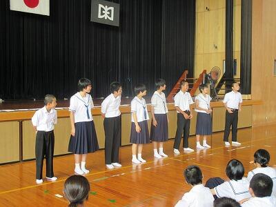 結団式（赤団）