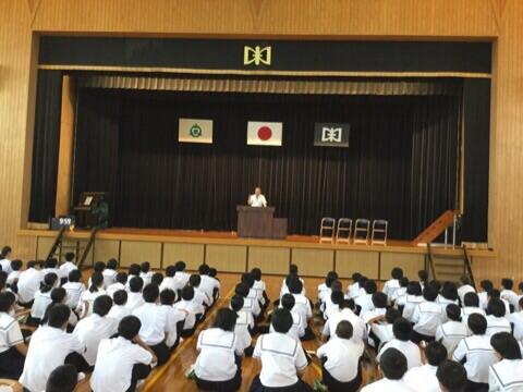 校長先生のお話