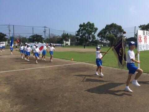 体育大会練習