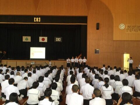 生徒会選挙告示