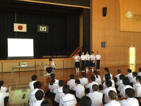 生徒会選挙告示