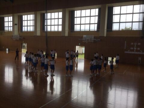 フォークダンス練習