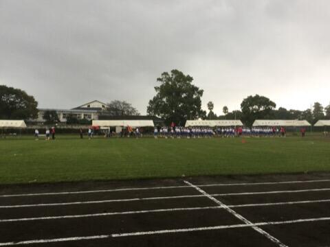 体育大会予行練習スタート