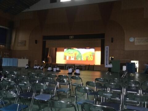 文化祭リハーサル中