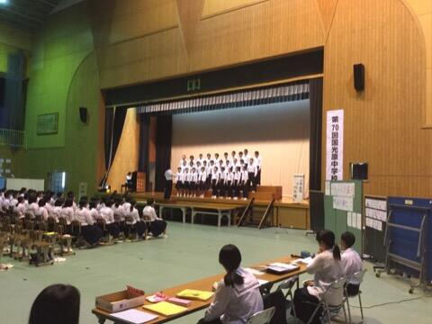 合唱コンクール