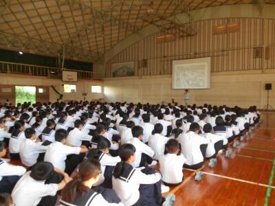 技術員の先生のお話