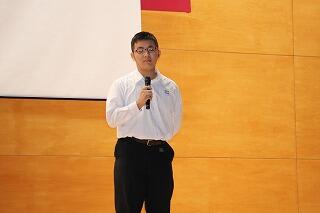 生徒会長挨拶