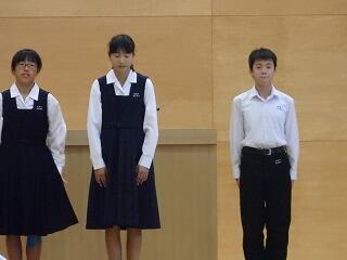 秋季体育大会（陸上部）