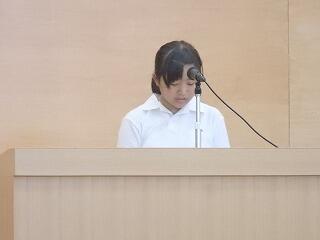 3年生代表 3年生代表