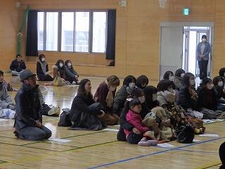 保護者の方も 保護者の方も