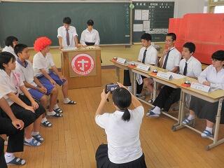 発表の準備頑張りました。