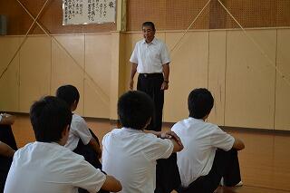 校長先生のお話