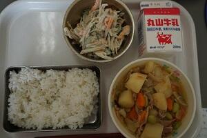 ベーコン入り肉じゃが