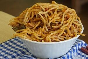 大盛りナポリタン