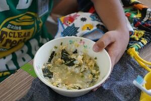 かき玉汁ごはん