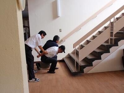 本番さながらの・・・。