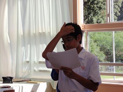 セリフをおぼえるのは難しい