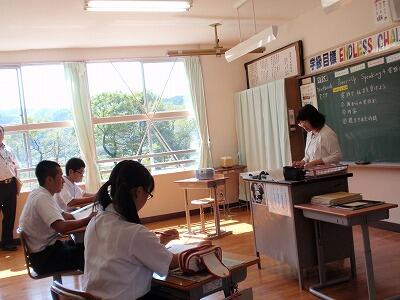 英語の授業