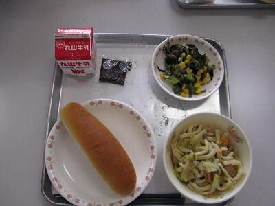 今日の給食です。