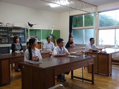 3年生の理科の授業