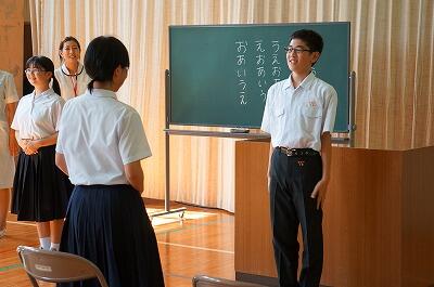 笑顔が大切です。